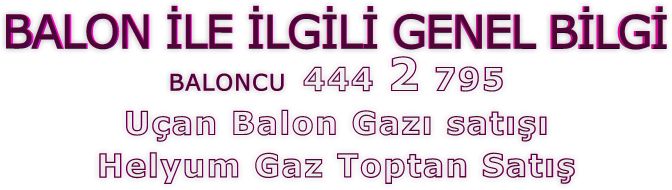 balon ile ilgili bilgiler